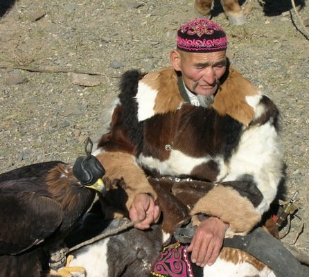 Mongolian Kazakh hunter
