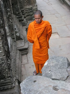 Angkor Wat monk