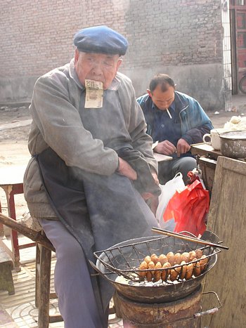 Chinese street food chef
