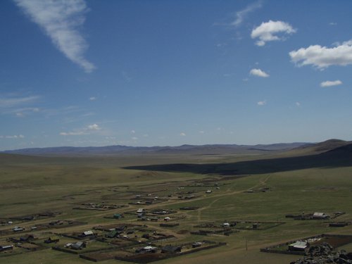 Bayandun, Dornod. Mongolian countryside