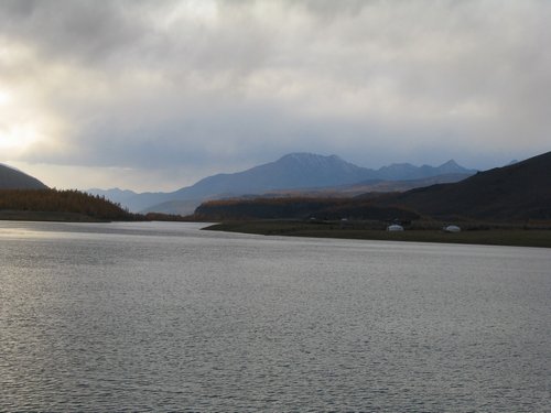 Mongolian mountain lake