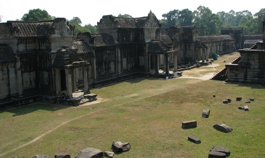 Inside Angkor Wat