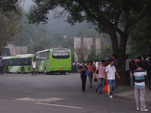 Bus from Great Wall to Beijing