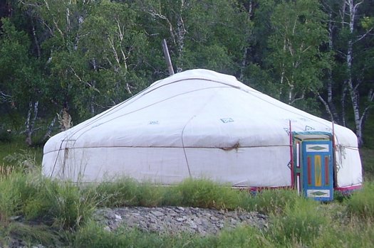 Mongolian tent house