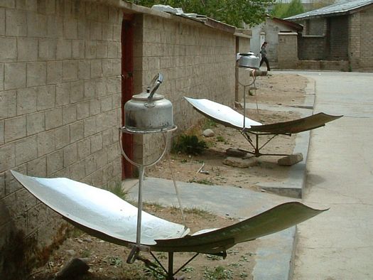 Tibet solar cooking